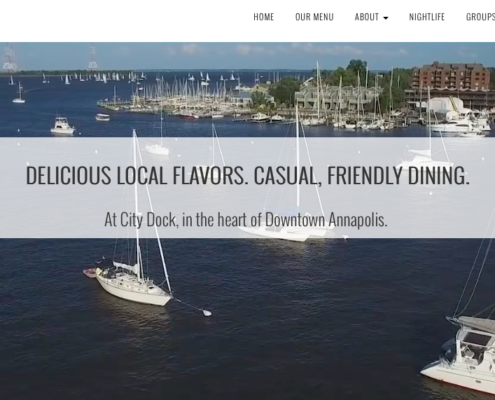 Annapolis Restaurant Websites